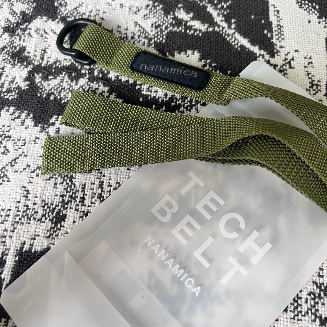 NANAMICA TECH BELT 나나미카 테크 벨트 상품이미지1