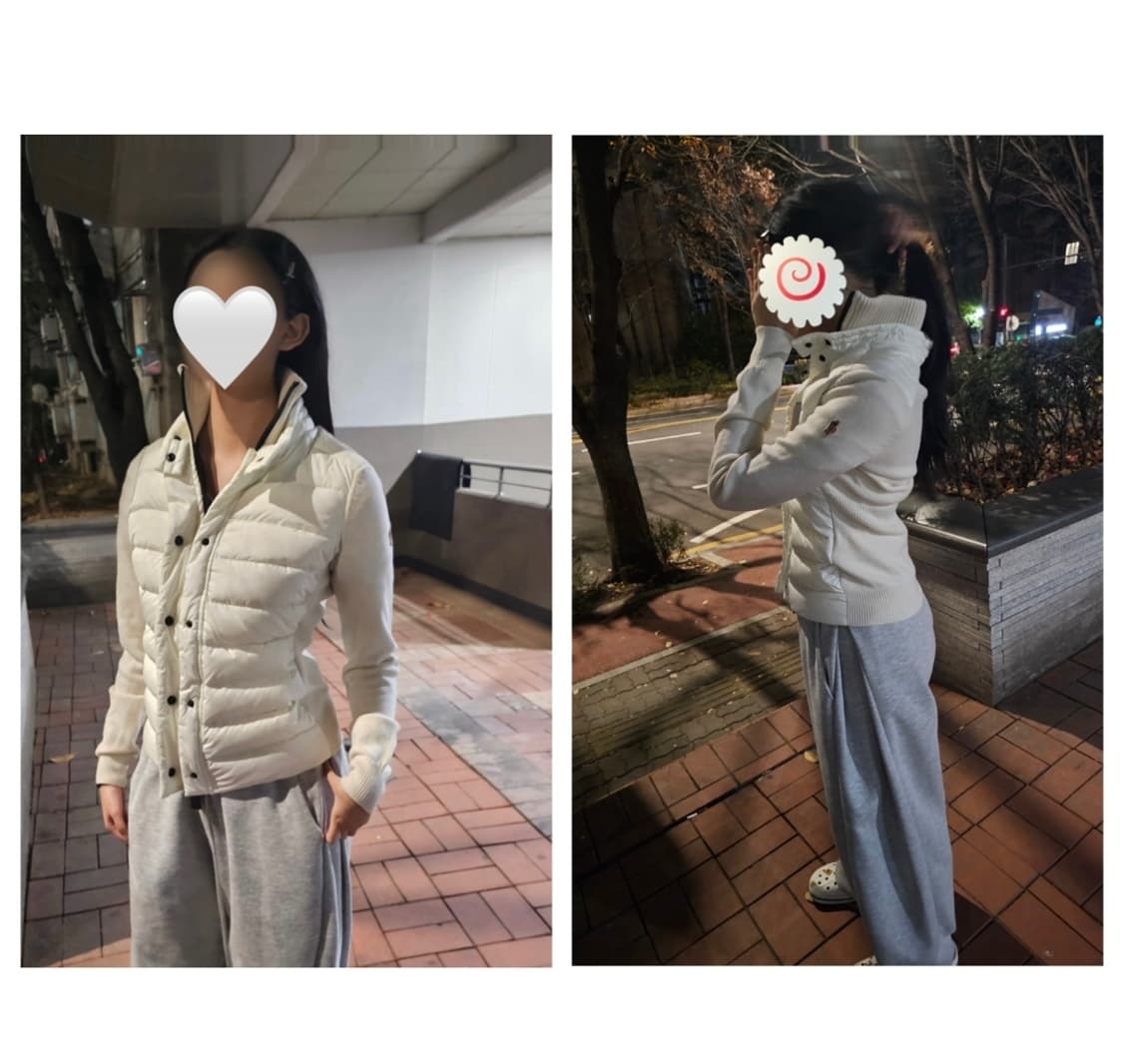 몽클레어 22fw 니트 다운패딩(xs/오케이몰정품/착샷있음) 상품이미지10