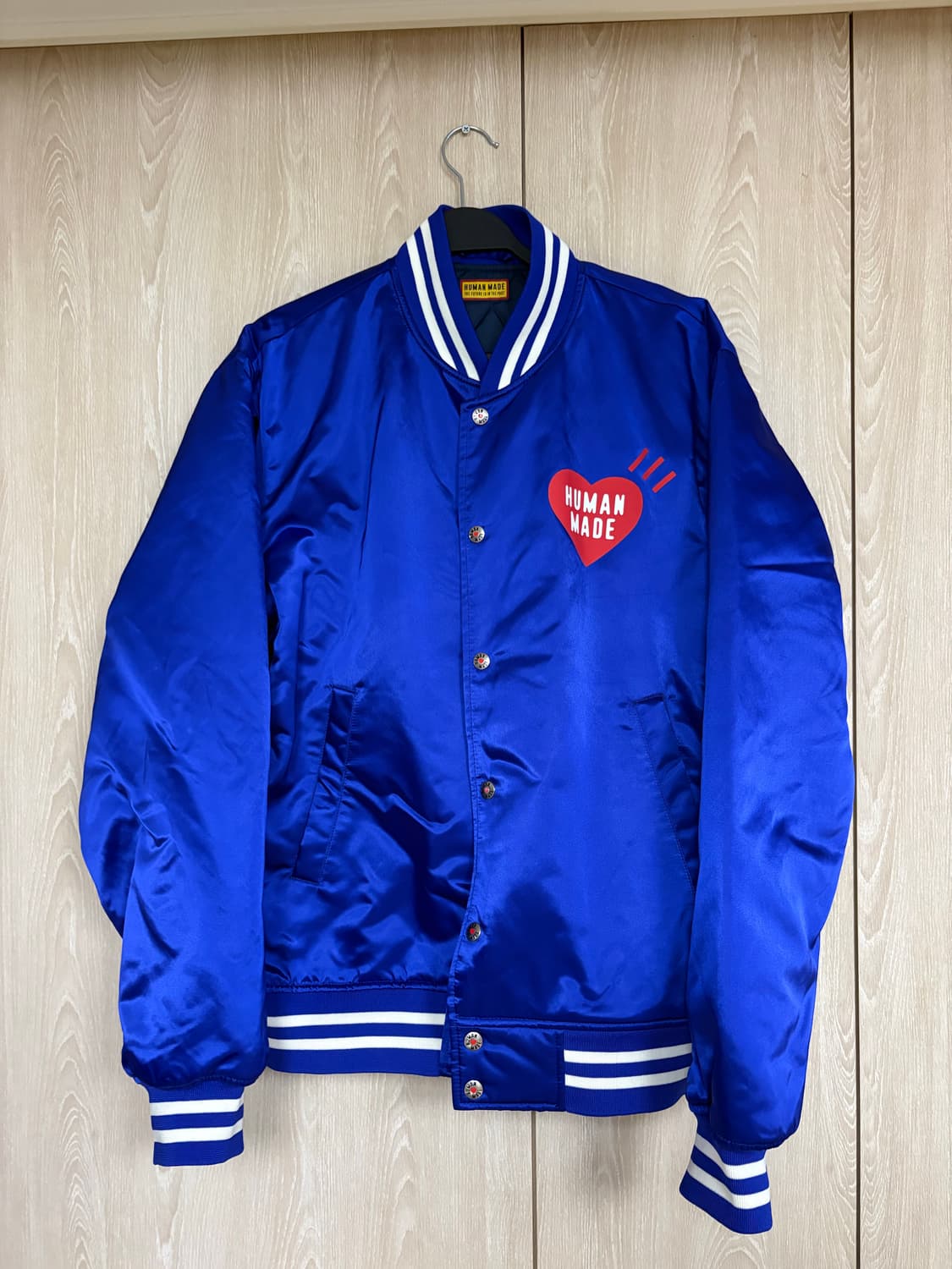 휴먼메이드 블루 스타디움 자켓 상품이미지1