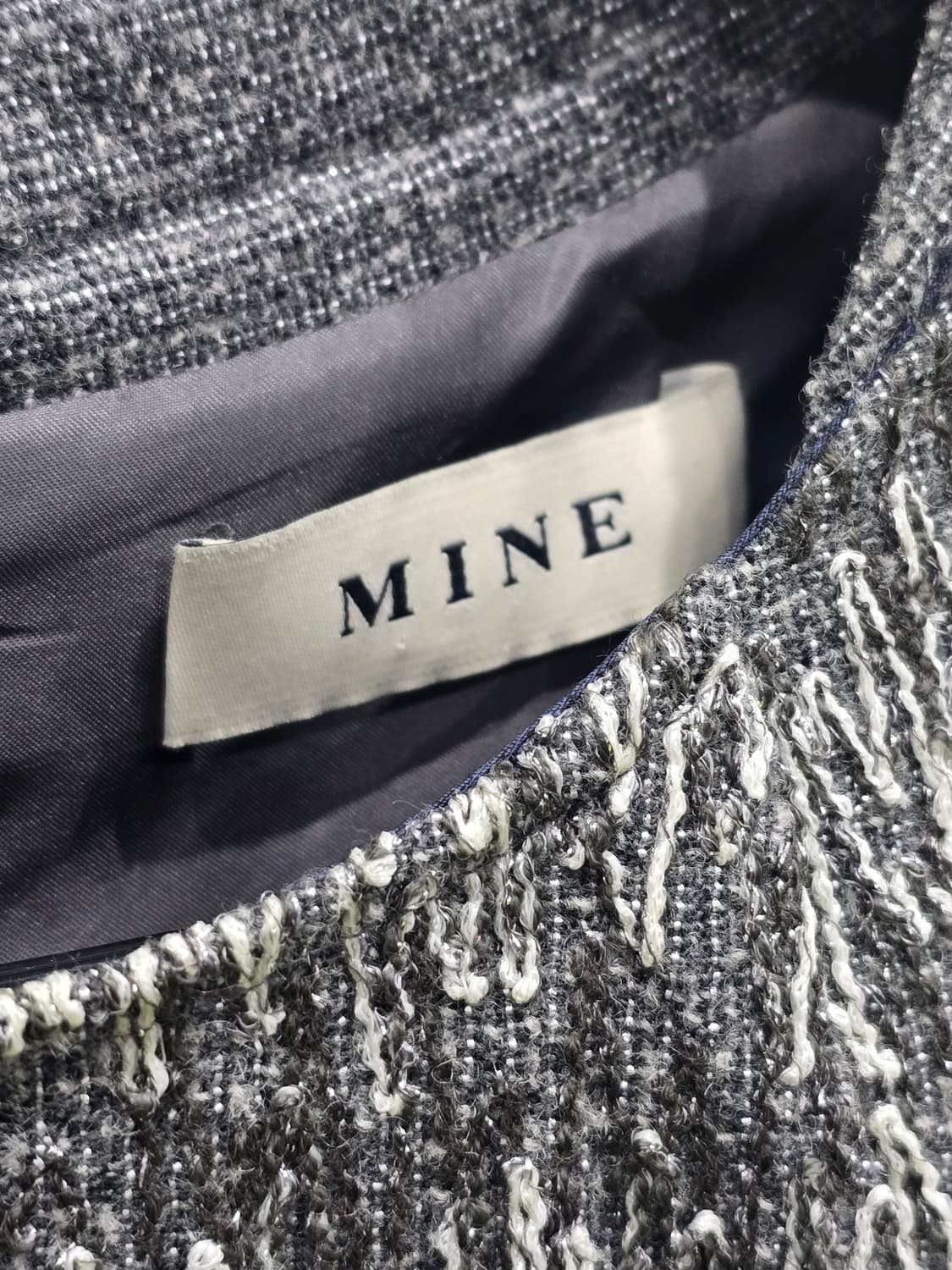 마인 트위드 원피스 상품이미지2