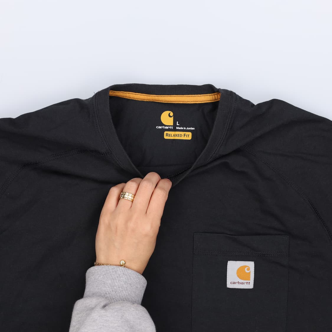 L 칼하트 포켓 반팔티 0414H1 상품이미지3