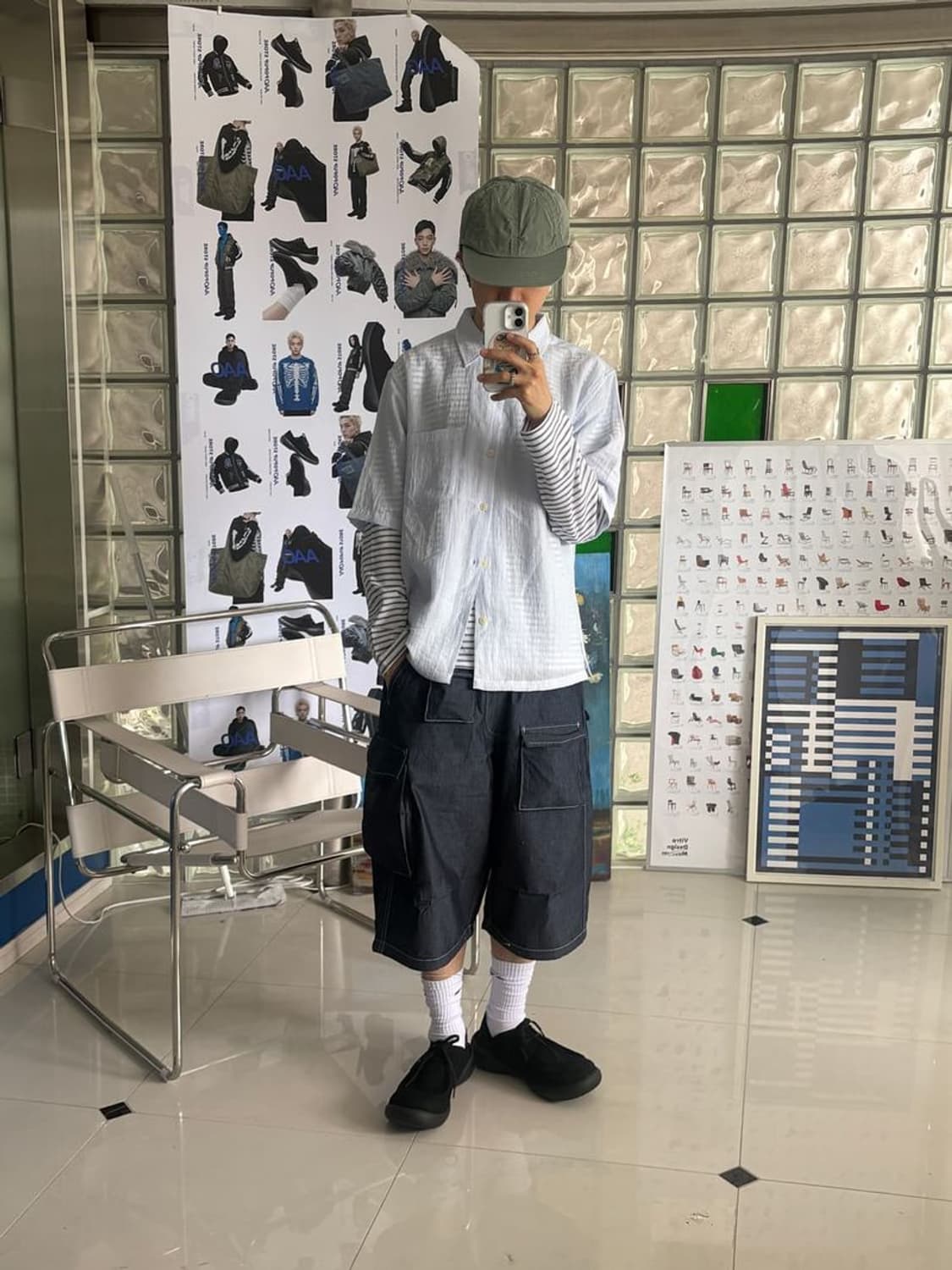 UTILITY SHORTS 작업용 반바지 상품이미지4