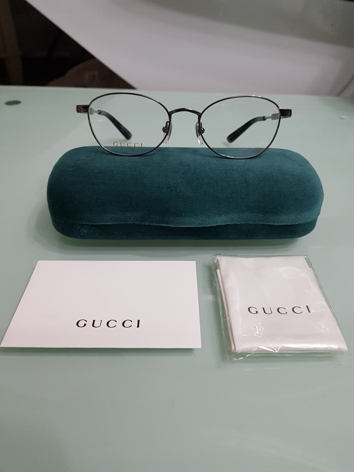 구찌 티타늄안경테(새상품 풀구성) 상품이미지1