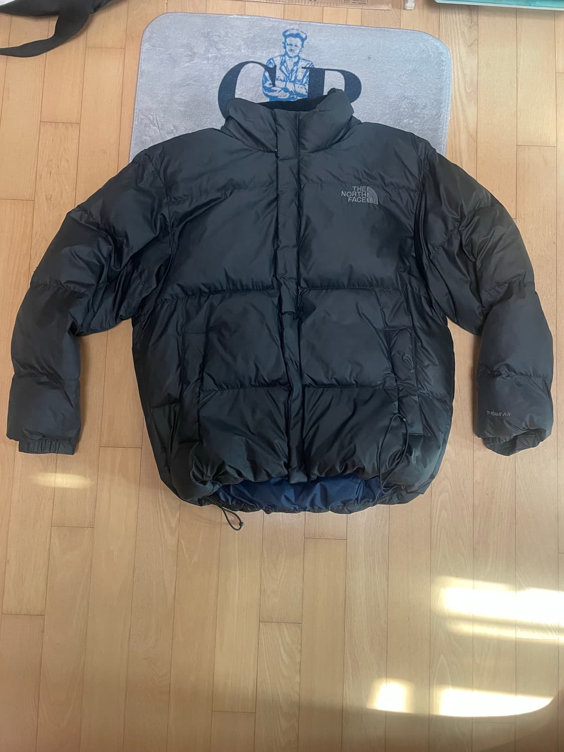 노스페이스 차콜 패딩 L 상품이미지1