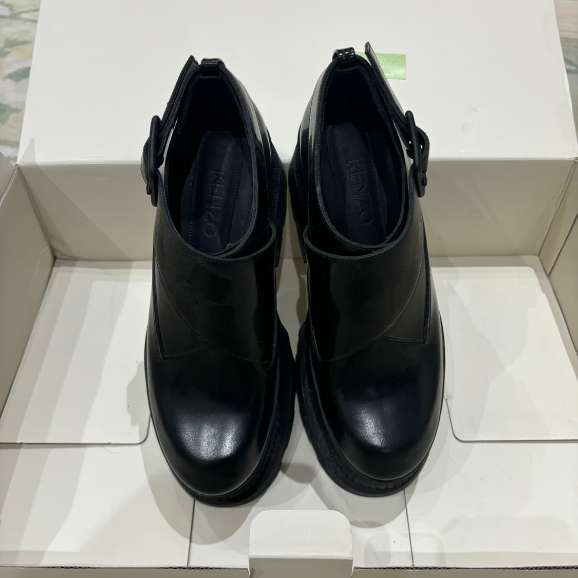 KANZO 통굽 워커 상품이미지2