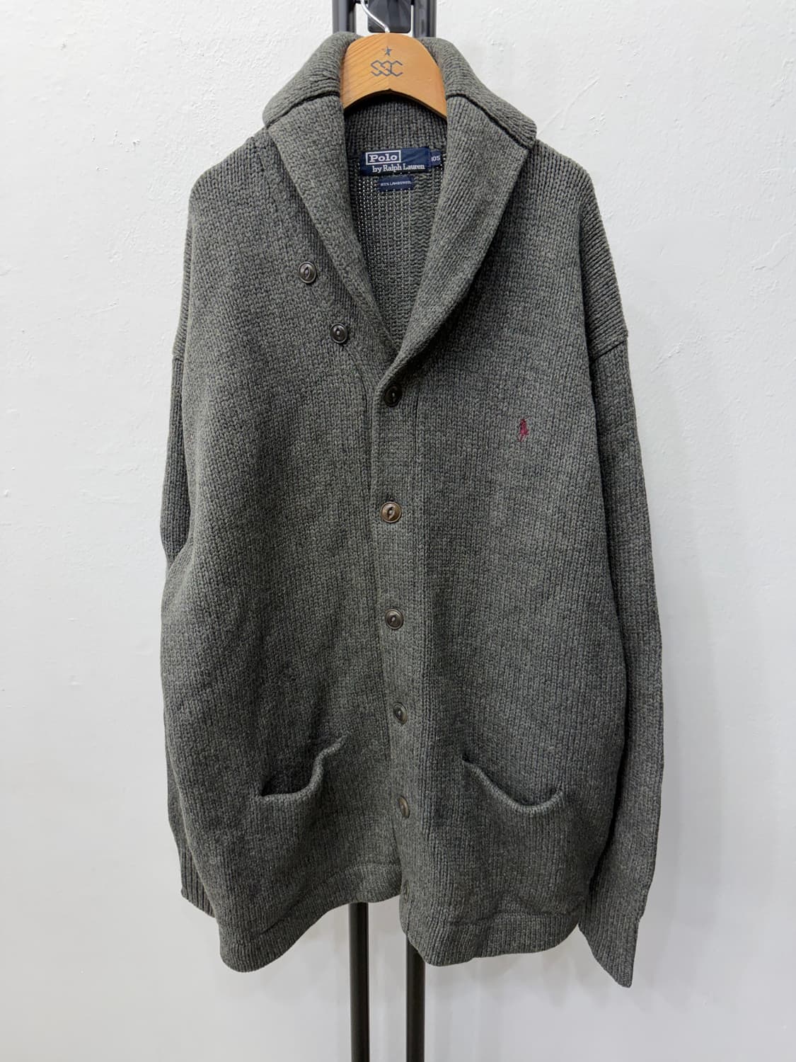 정품) 폴로랄프로렌 니트 가디건 그레이 105 상품이미지1