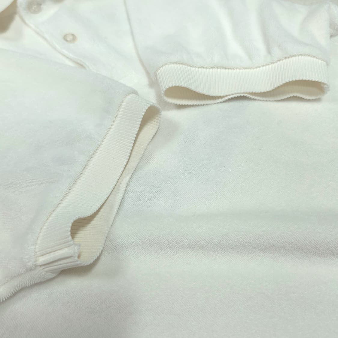 [S] 프레드페리 화이트 로렐 리스 테리 PK 반팔 카라티셔츠 상품이미지7