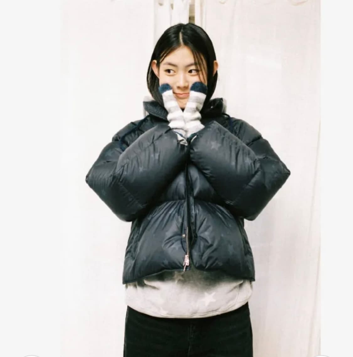 aeae STAR PUFFER DOWN JACKET [BLACK] 1 상품이미지7