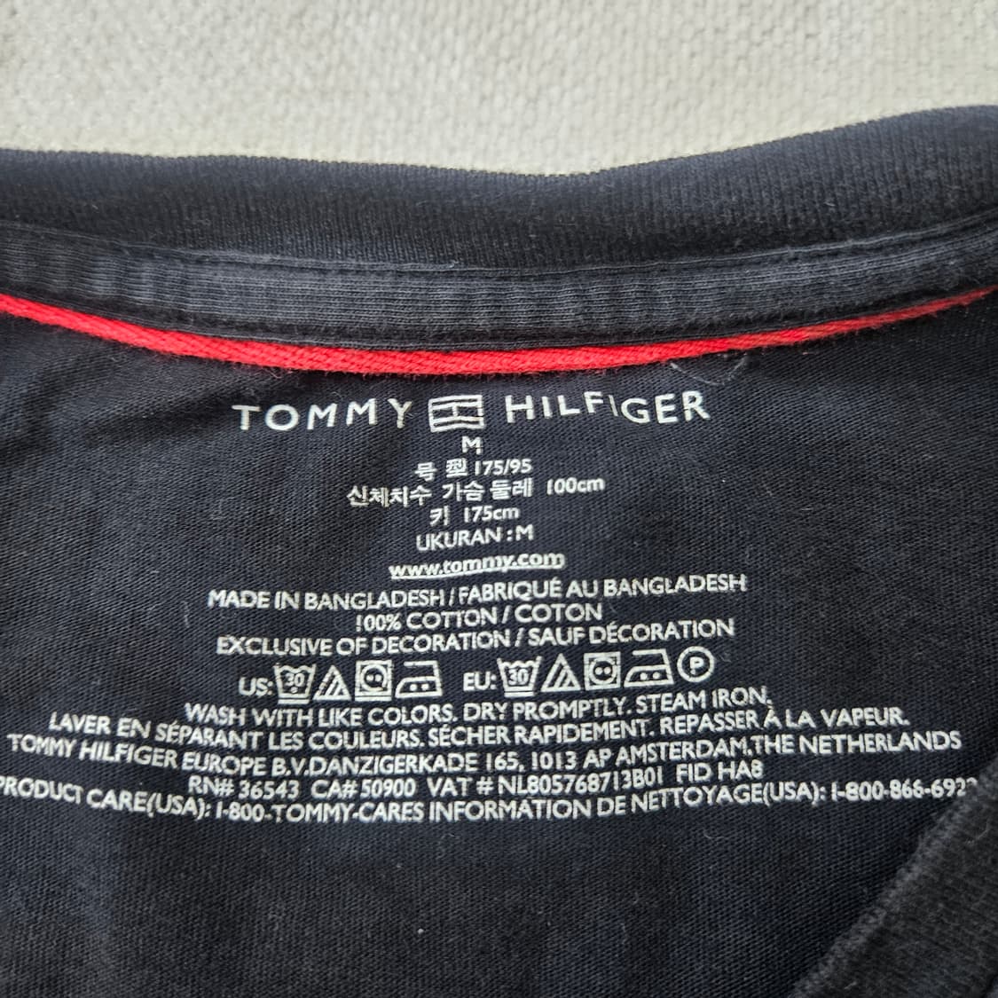 M 타미힐피거 라운드넥 반팔티 0316Y 상품이미지3