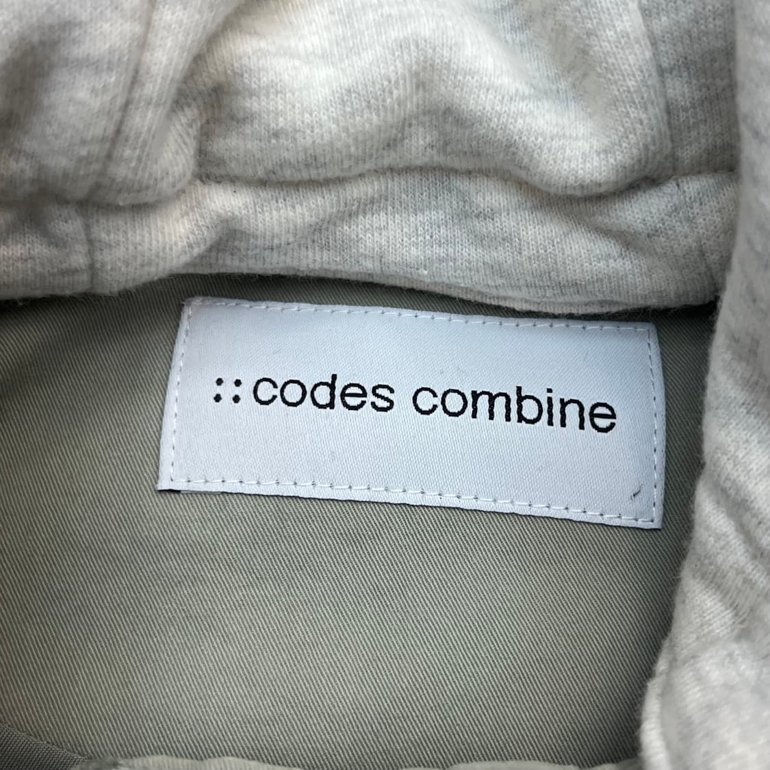 코데즈컴바인 여성 후드 면자켓 (M) 상품이미지3