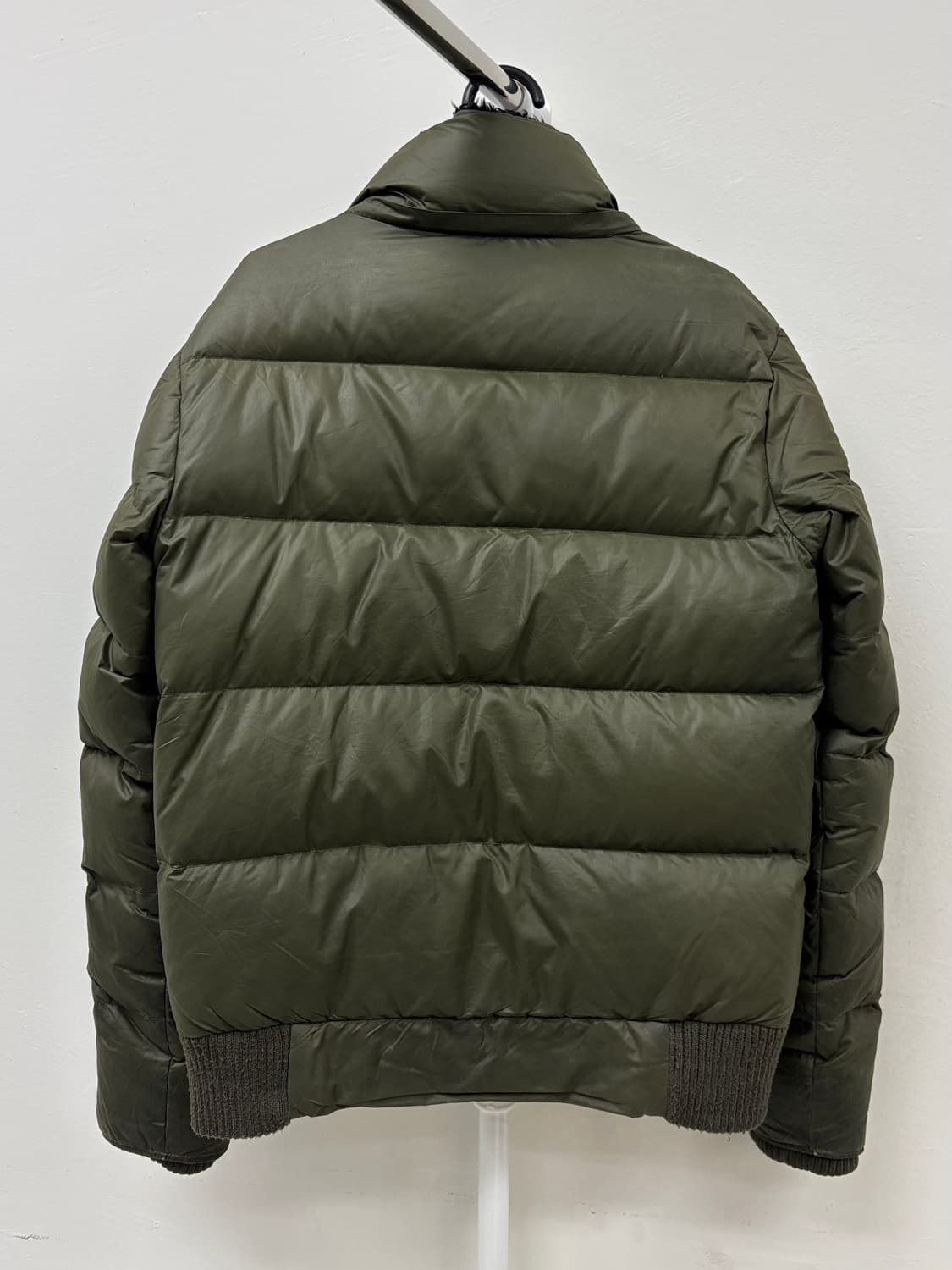 빈티지 카키 덕다운 패딩 점퍼 상품이미지8