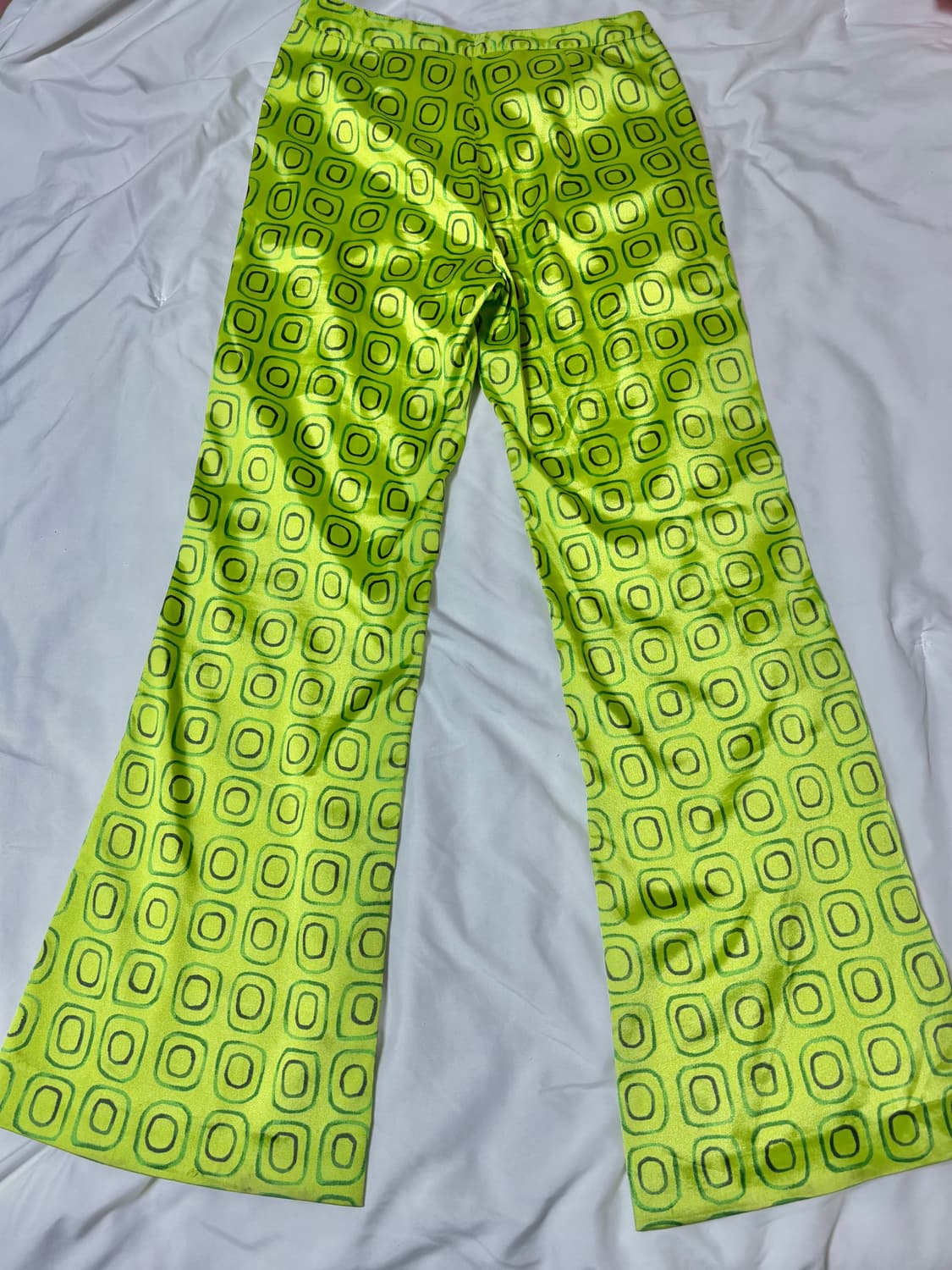 그래픽 실크 팬츠 상품이미지2