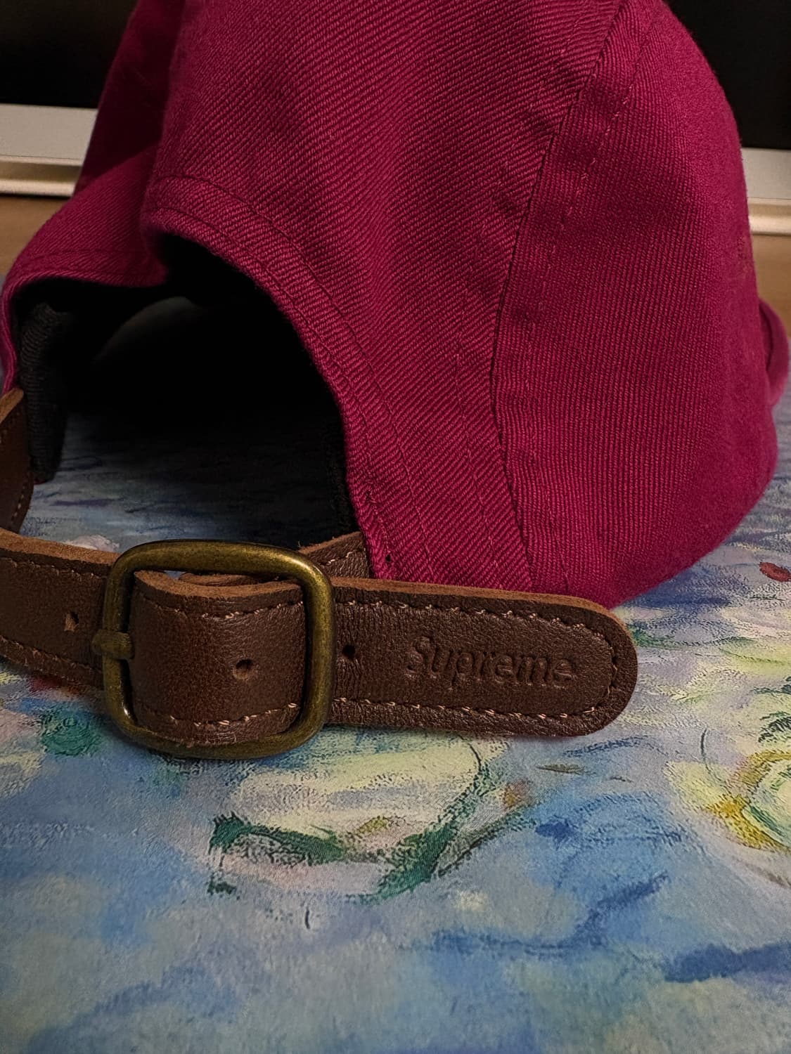 슈프림 캠프캡 마젠타 24FW (영국 구매) 상품이미지4