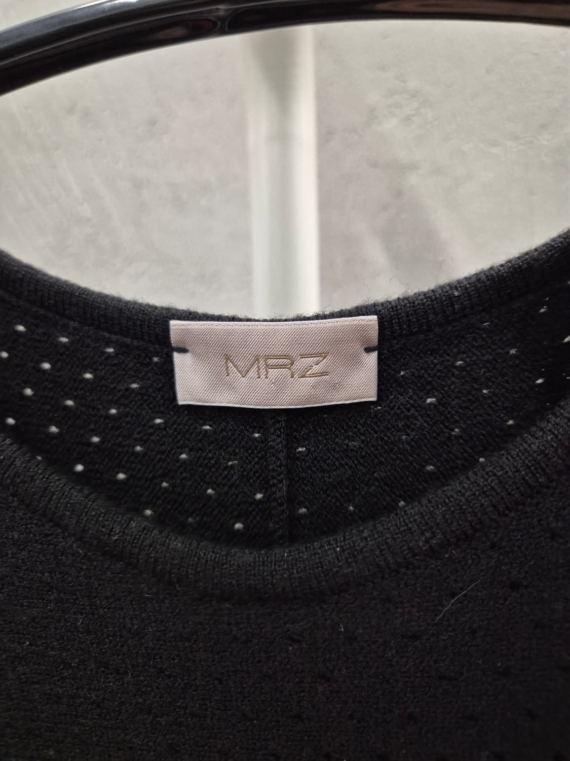 MRZ 블랙 니트 원피스 S사이즈 상품이미지3