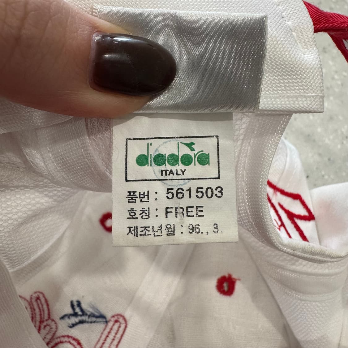 661. 90년대 디아도라 캡 상품이미지4