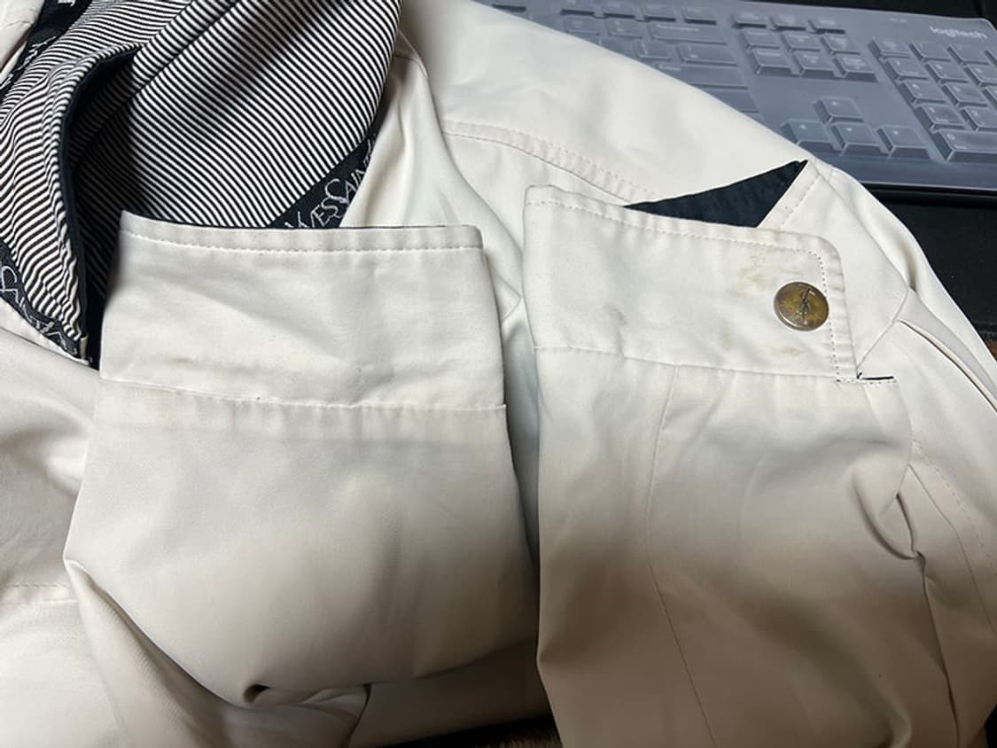 입생로랑 남자 양면 블루종 춘추 XXL 110 상품이미지5