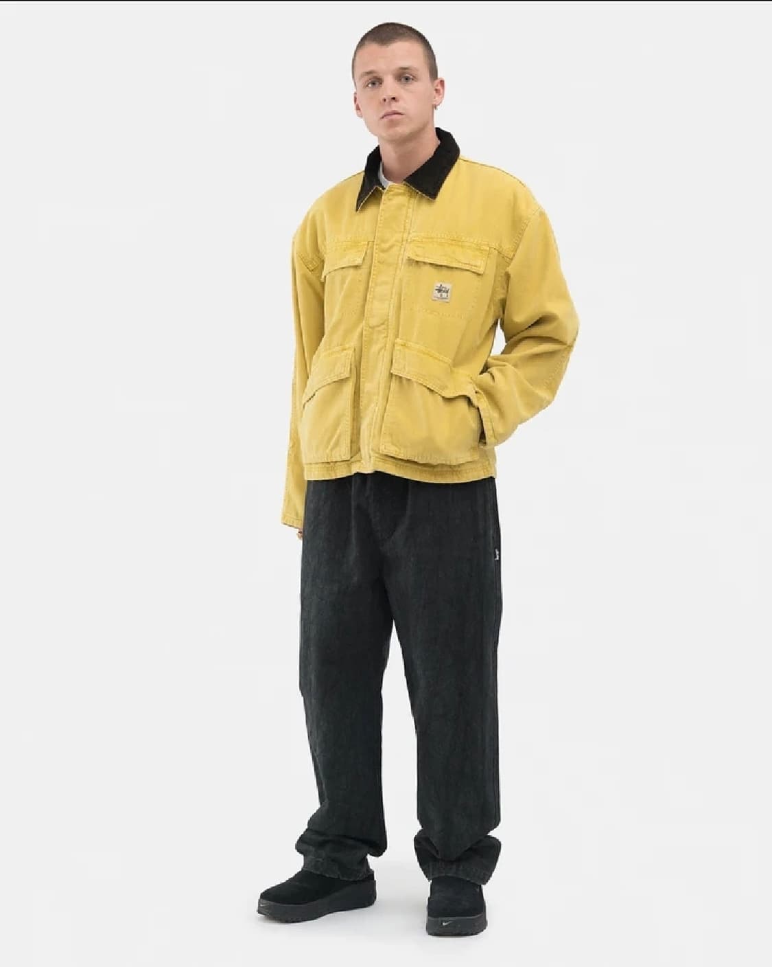 스투시 21A/W 워시드 캔버스 워크 자켓 L 정품 상품이미지6