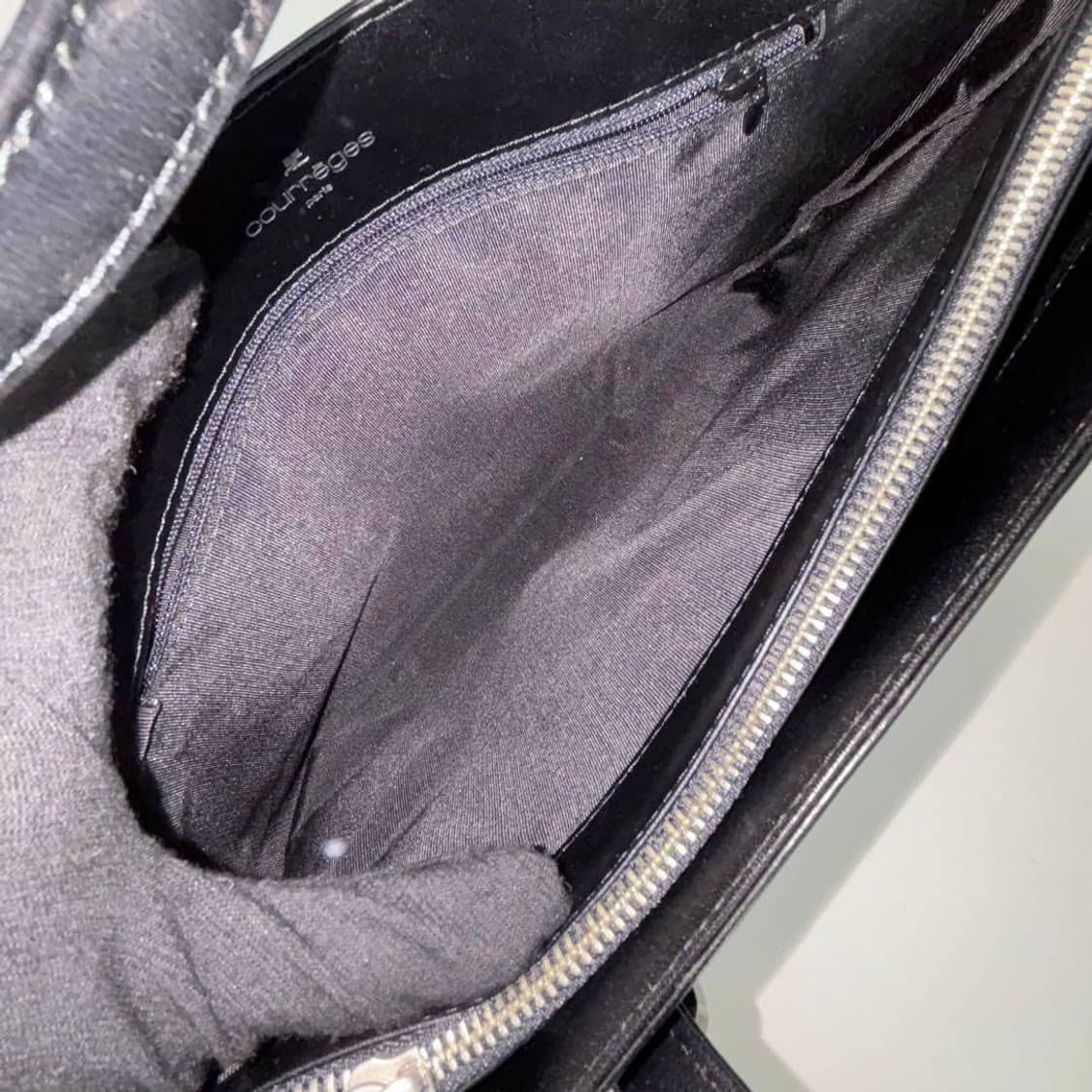 꾸레쥬 토트백 블랙 상품이미지6