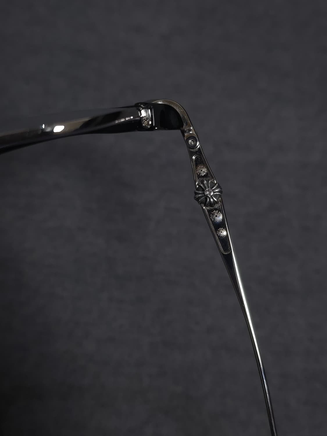 [52] 크롬하츠 슬런트레딕션 안경 실버 블랙 상품이미지9