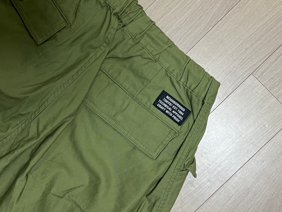 네이버후드(NEIGHBORHOOD) 와이드 카고 올리브 M 상품이미지5