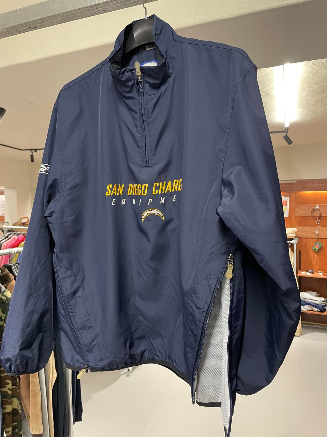 리복xNFL 반집업 바람막이   상품이미지10