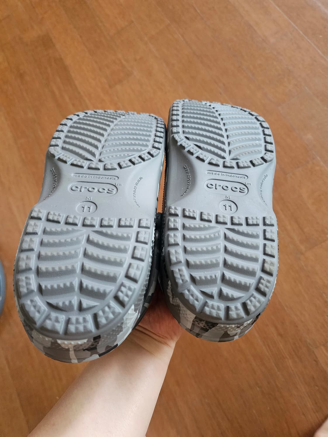 (실착1회)크록스 카모플라쥬 클로그 m11 상품이미지3