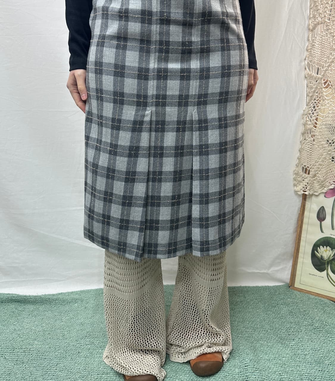 newyorker check skirt 상품이미지4