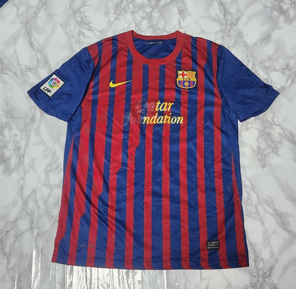 나이키 바르셀로나 11-12 축구 유니폼 반팔  상품이미지1