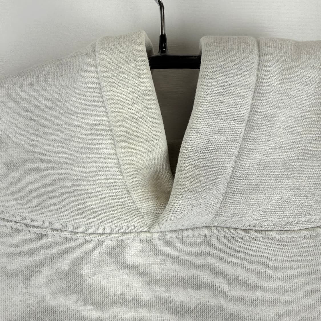 (L) 아이앱스튜디오 로고 프린팅 후드 티 라이트그레이 상품이미지3