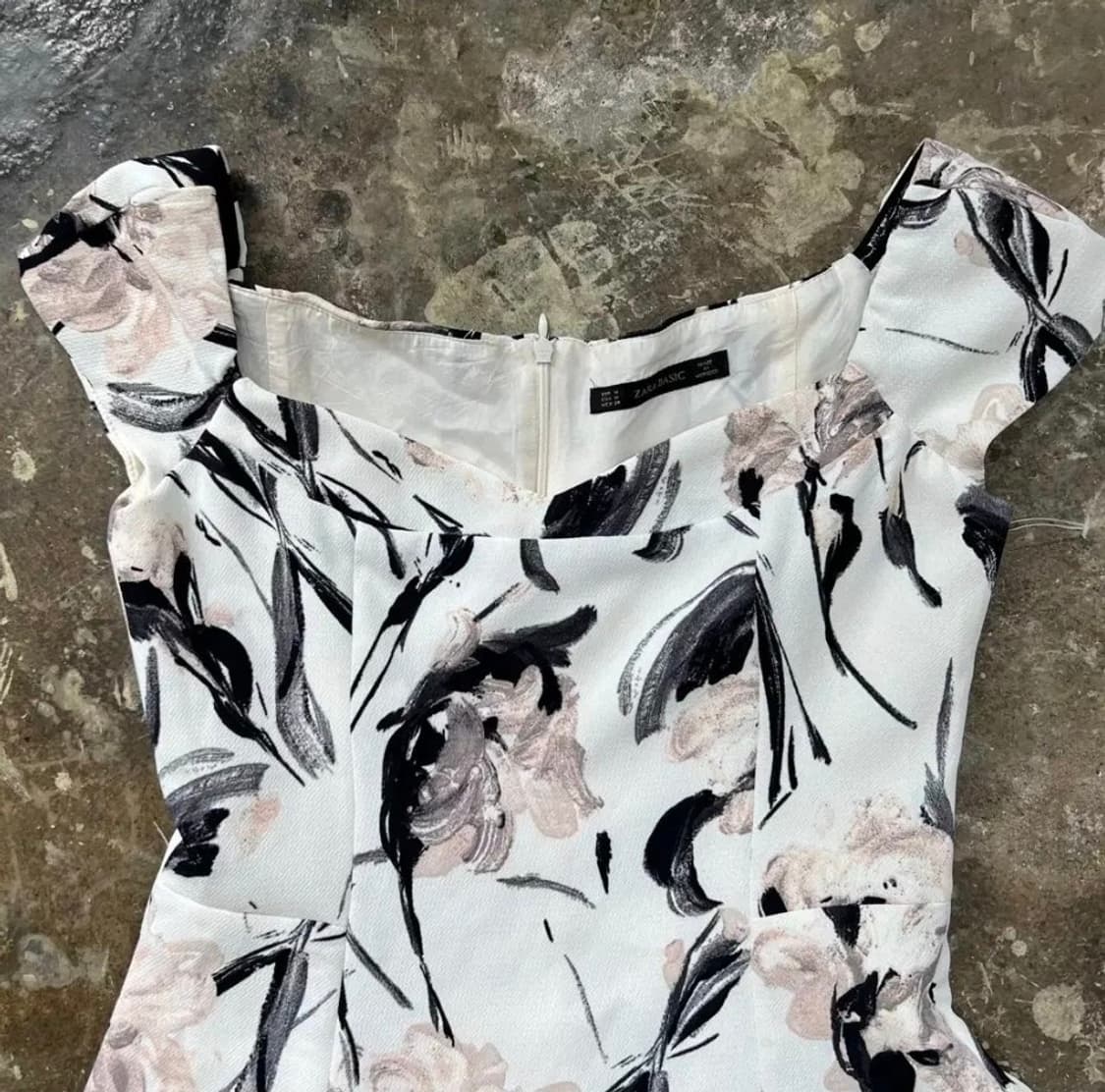 M) ZARA 자라 나염 원피스  상품이미지2