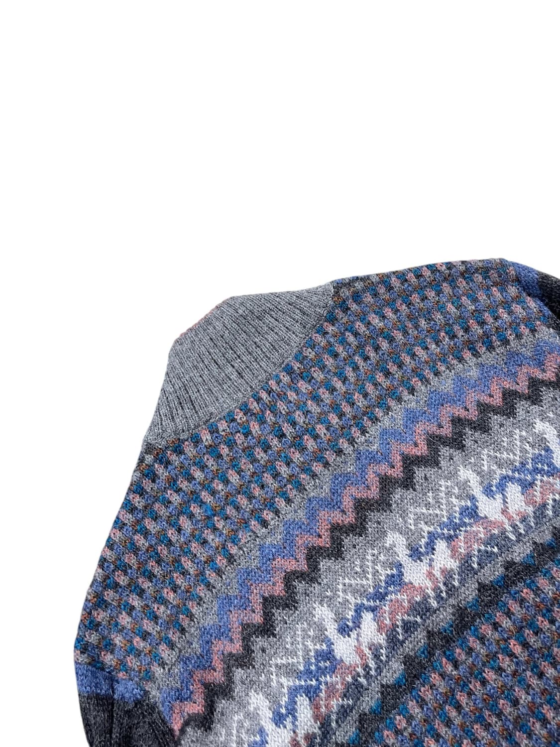 Alpaka 100% 노르딕 패턴 가디건  상품이미지4