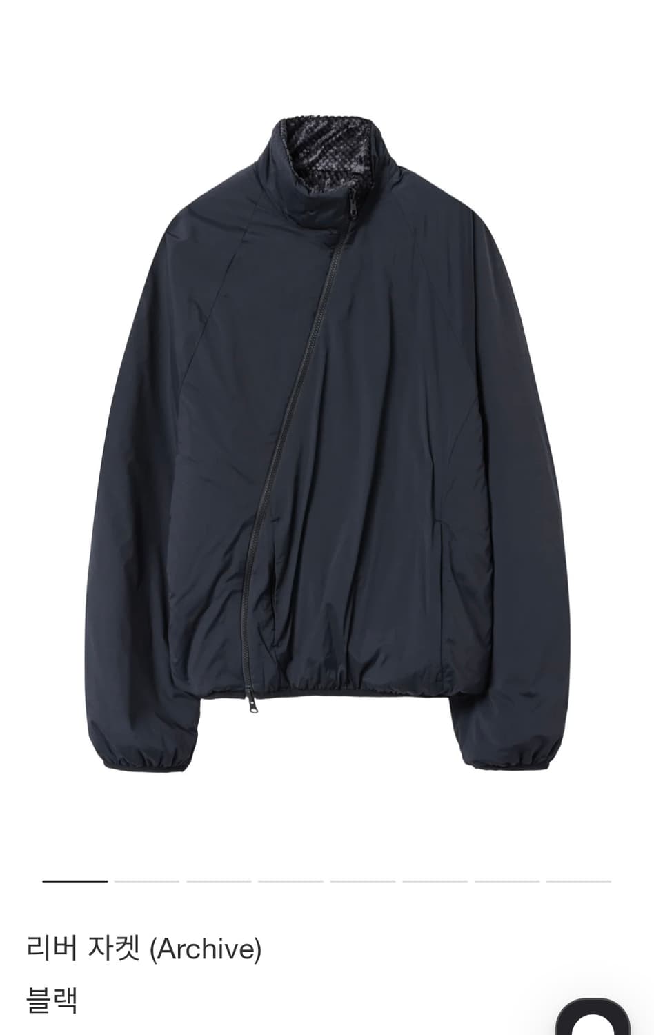파프  리버 자켓 블랙 L사이즈 상품이미지1