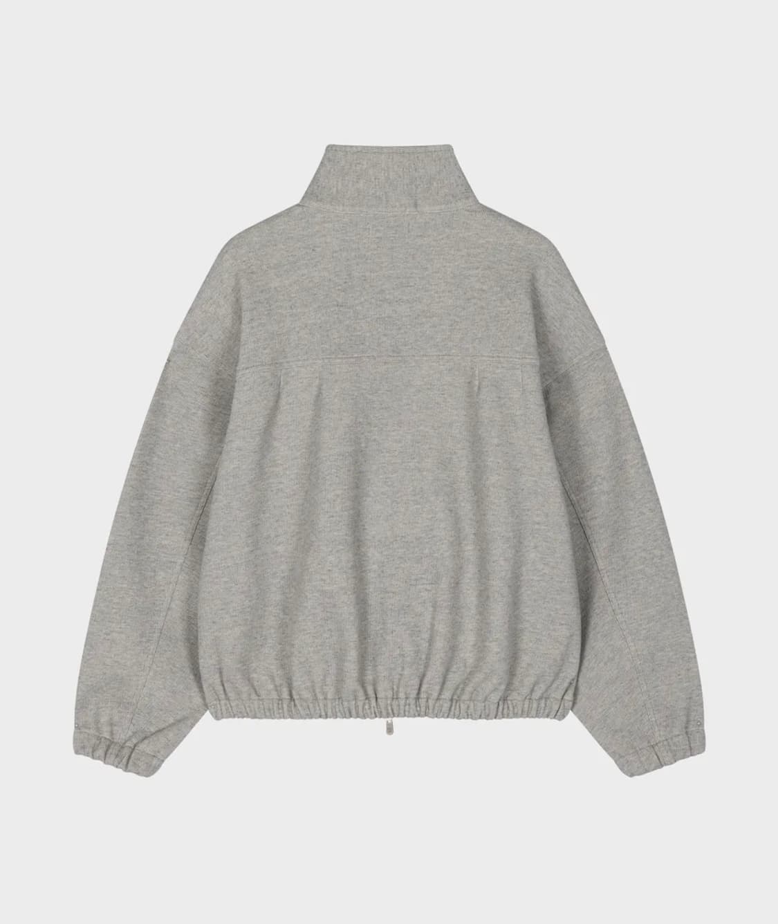 grove bonner high neck zip-up gray 상품이미지2