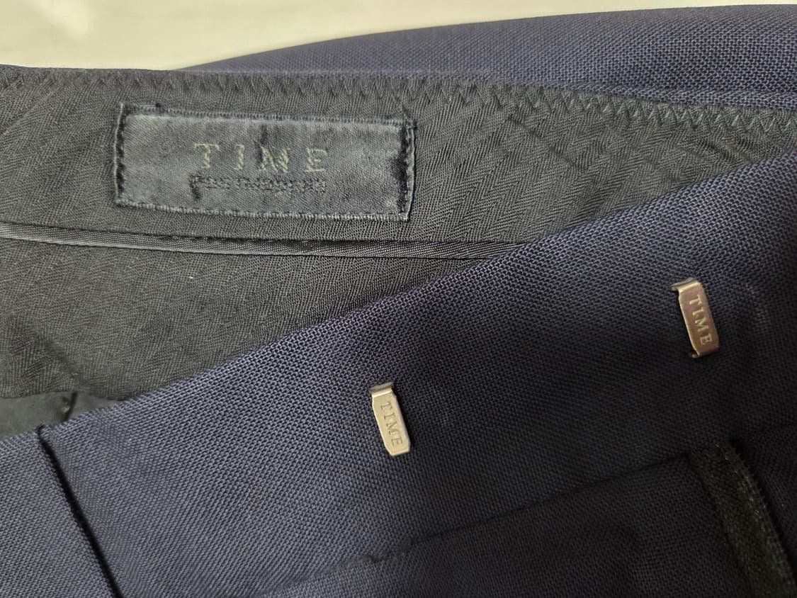 타임옴므 네이비 슬랙스 상품이미지8