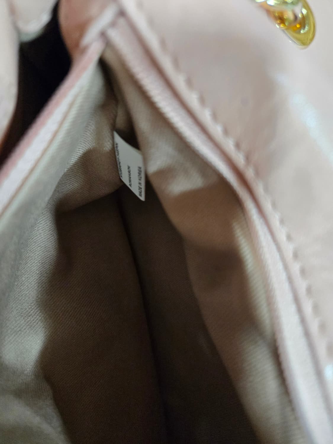 제이에스티나 핑크 퀼딩 체인 숄더백  상품이미지8