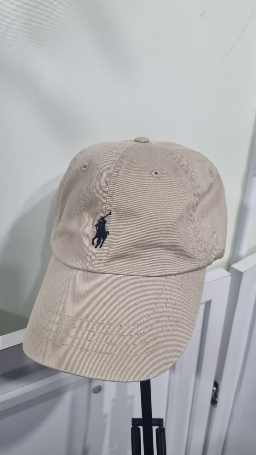 폴로 모자 정품 베이지 공용 (상태10/8) 상품이미지1
