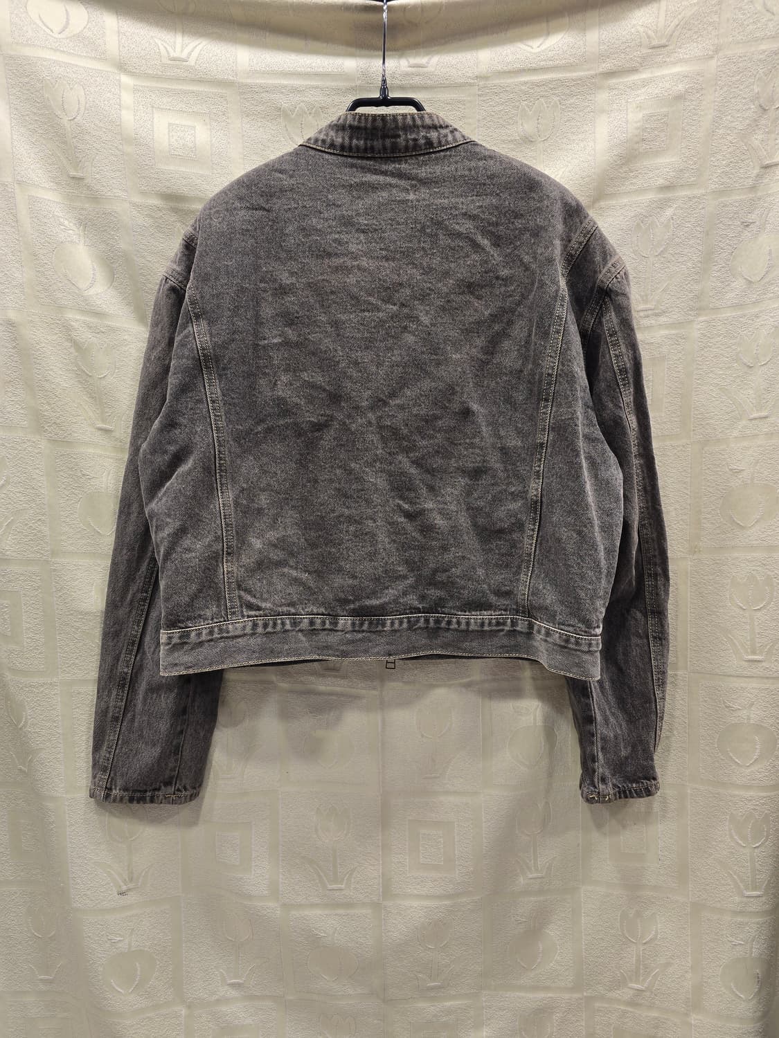 슈퍼서브 공용 워싱 크롭 데님 자켓 청자켓 M(95) 상품이미지7