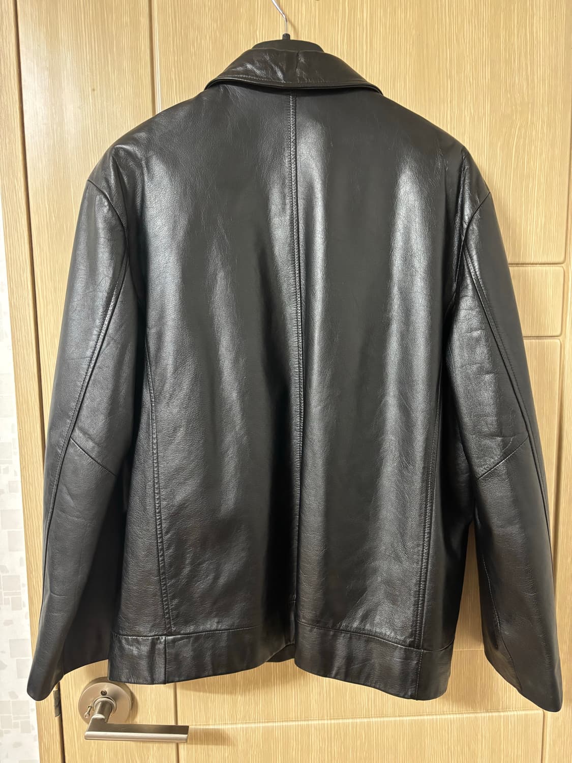 FASHCRE 이태리 블랙 소가죽 자켓 상품이미지3