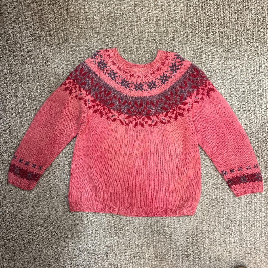 90년대 에디바우어 노르딕스웨터 상품이미지1