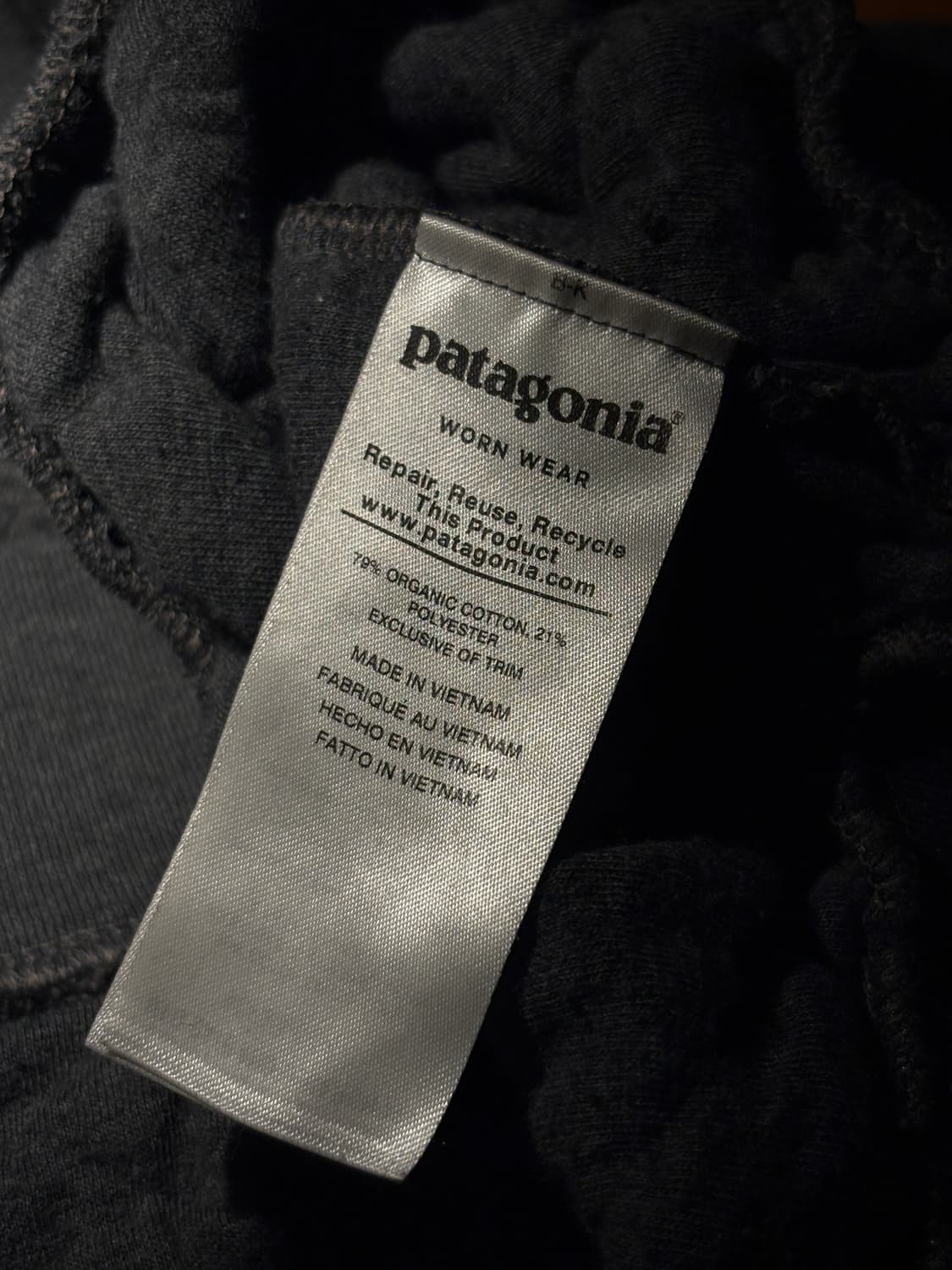 (XL) 파타고니아 오가닉코튼 퀄팅 스냅T 상품이미지3