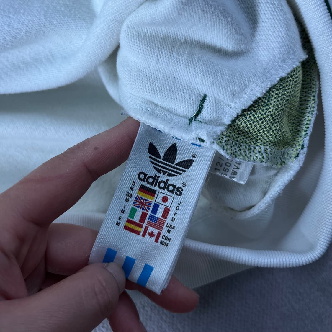 100 아디다스 흰초 대장급 트랙탑 져지 상품이미지4