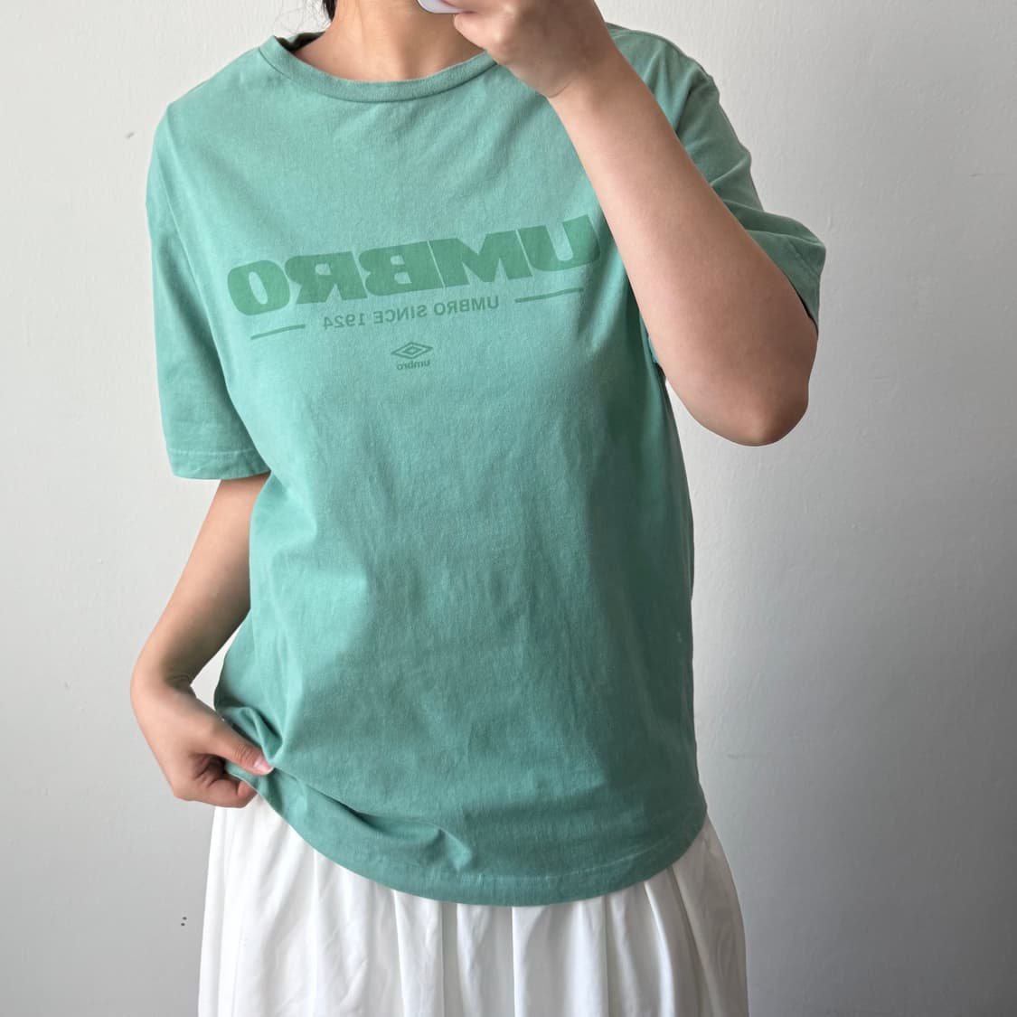 [M] 엄브로 민트 반팔티 상품이미지1