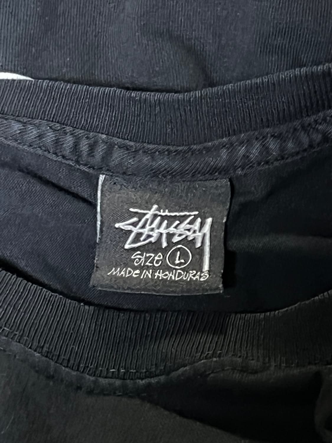 스투시 다이스 피그먼트 다이드 티셔츠 블랙 2023 상품이미지6