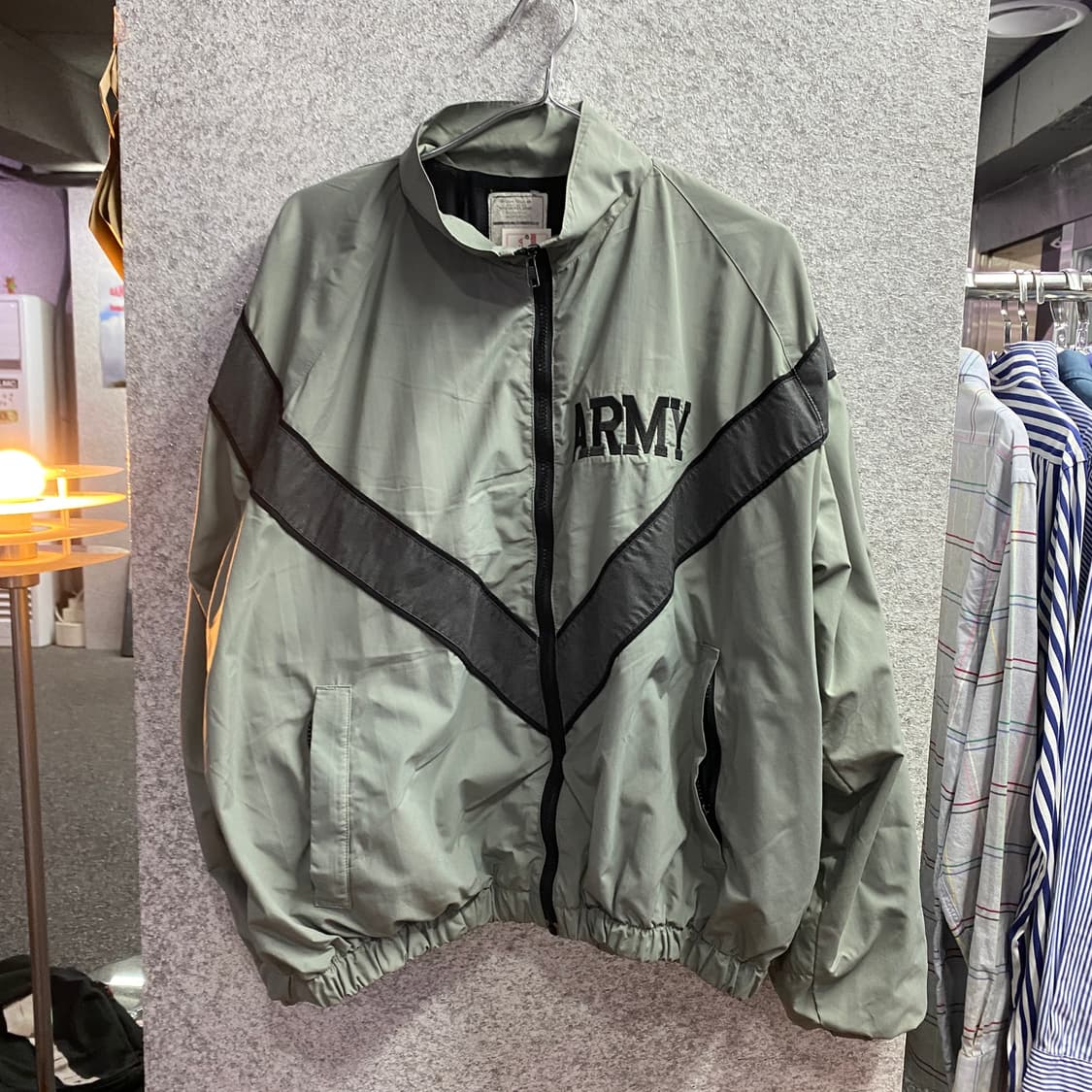 빈티지 미군 ARMY 배색 바람막이 B4741 상품이미지2