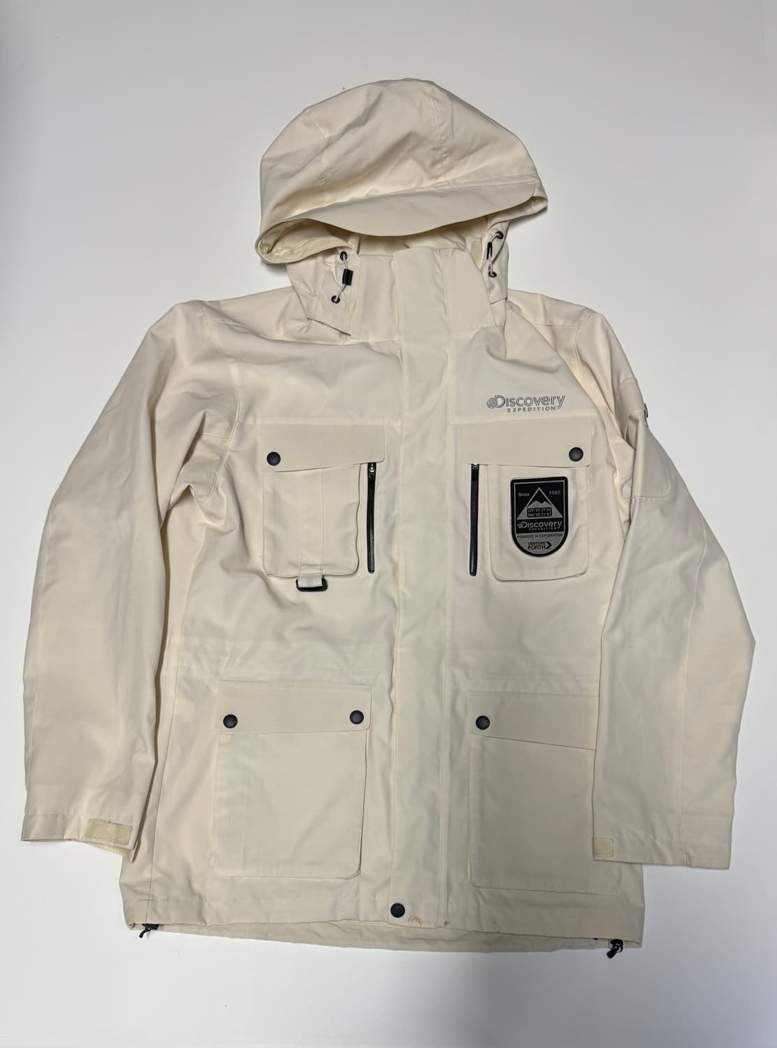 디스커버리 익스페디션 멀티포켓 야상 후드 자켓 L 상품이미지1