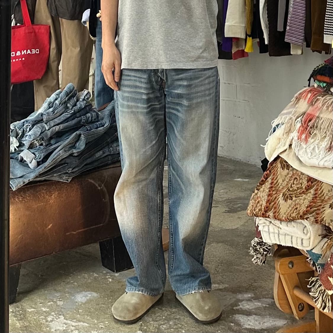 (착용컷) 리바이스 503 (남성용 34) 상품이미지3