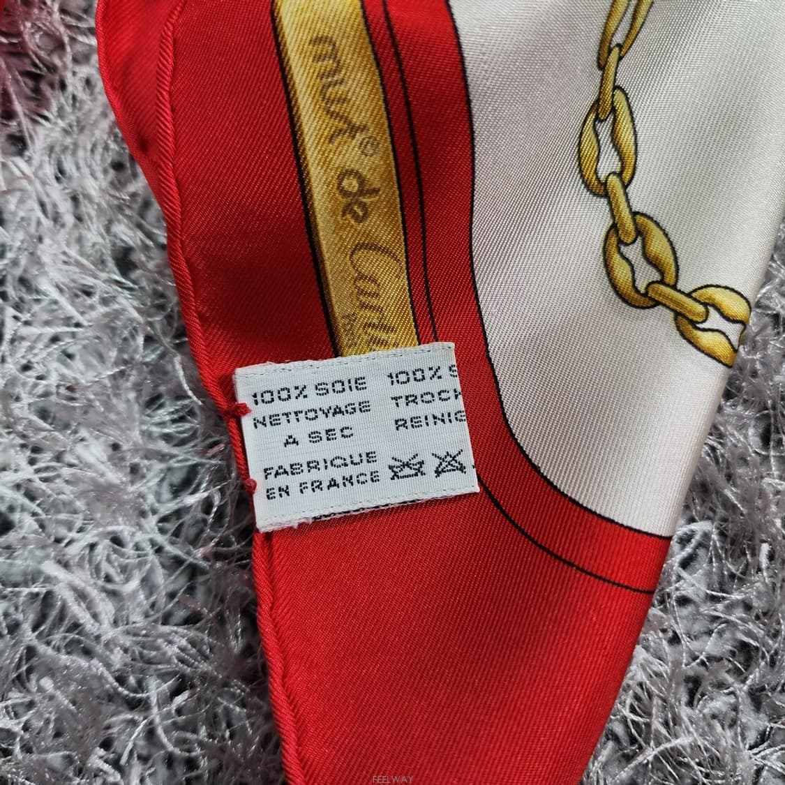 까르띠에 실크 스카프 상품이미지7