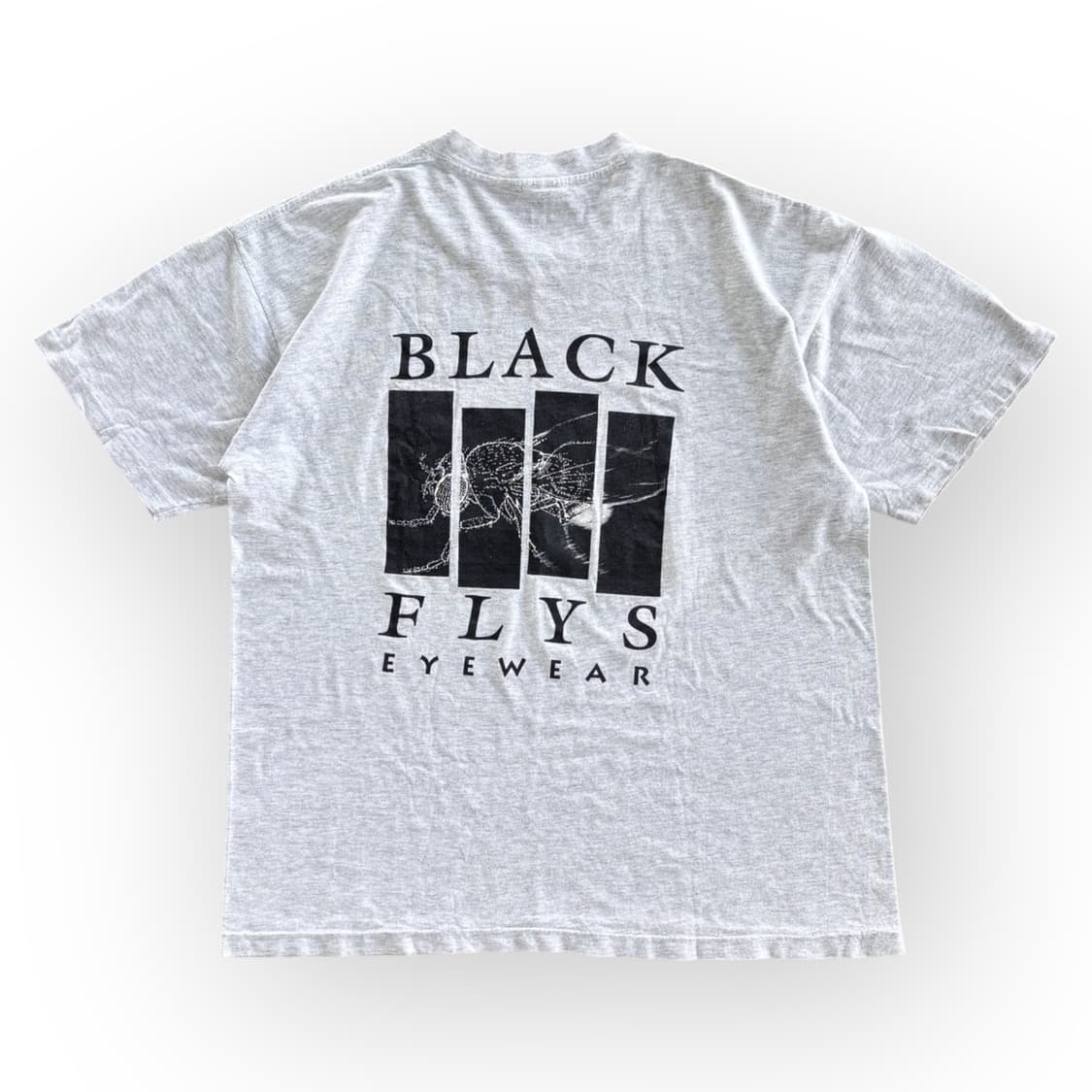 XL)90's 블랙 플라이즈 Black Flag 패러디 티셔츠 상품이미지7