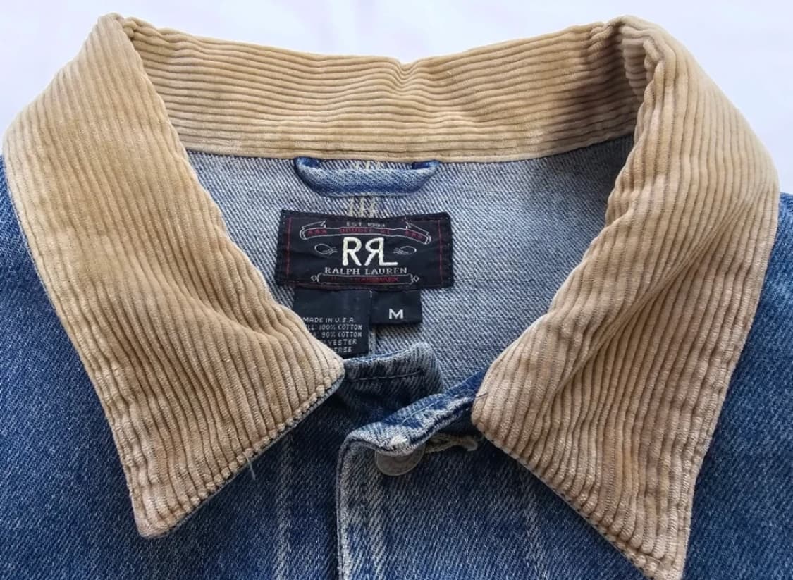 더블알엘 RRL 덩가리 데님 자켓 M 상품이미지4