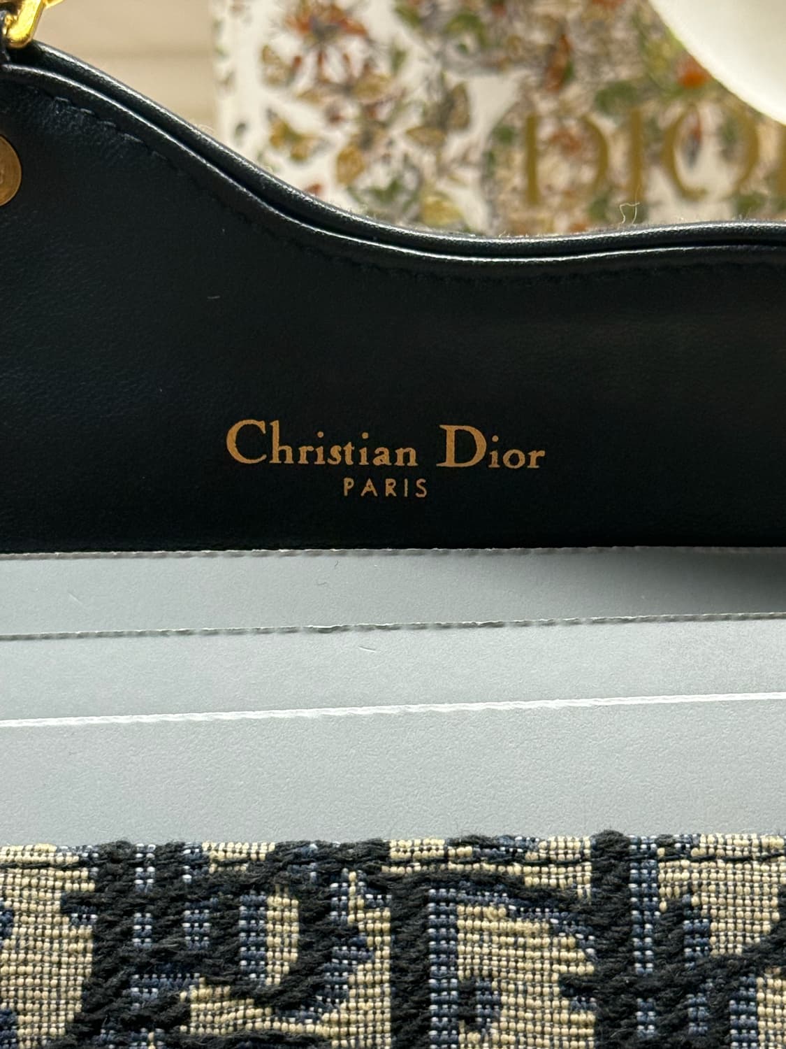 [풀구성 / 상태 최상] 디올 오블리크 새들 플랩 여성 카드지갑 상품이미지6